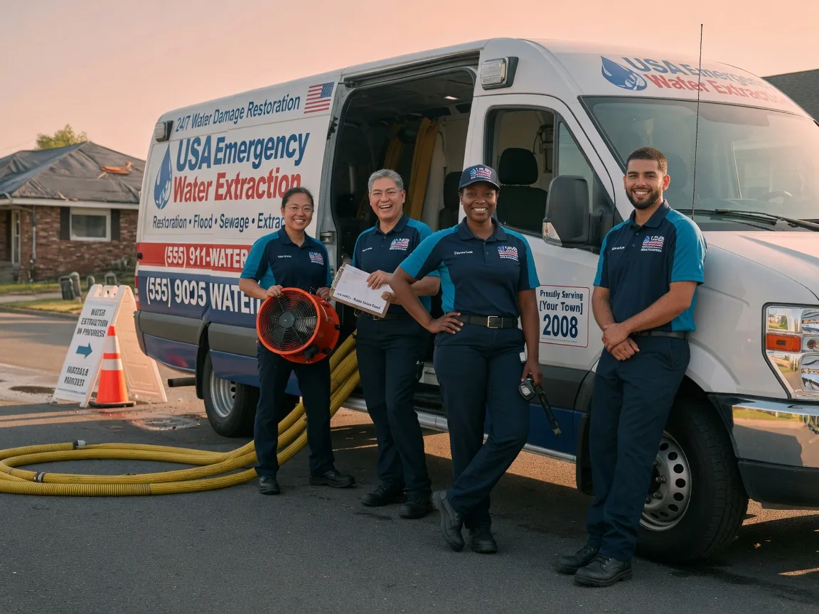 Emergency Water Removal company in England, AR